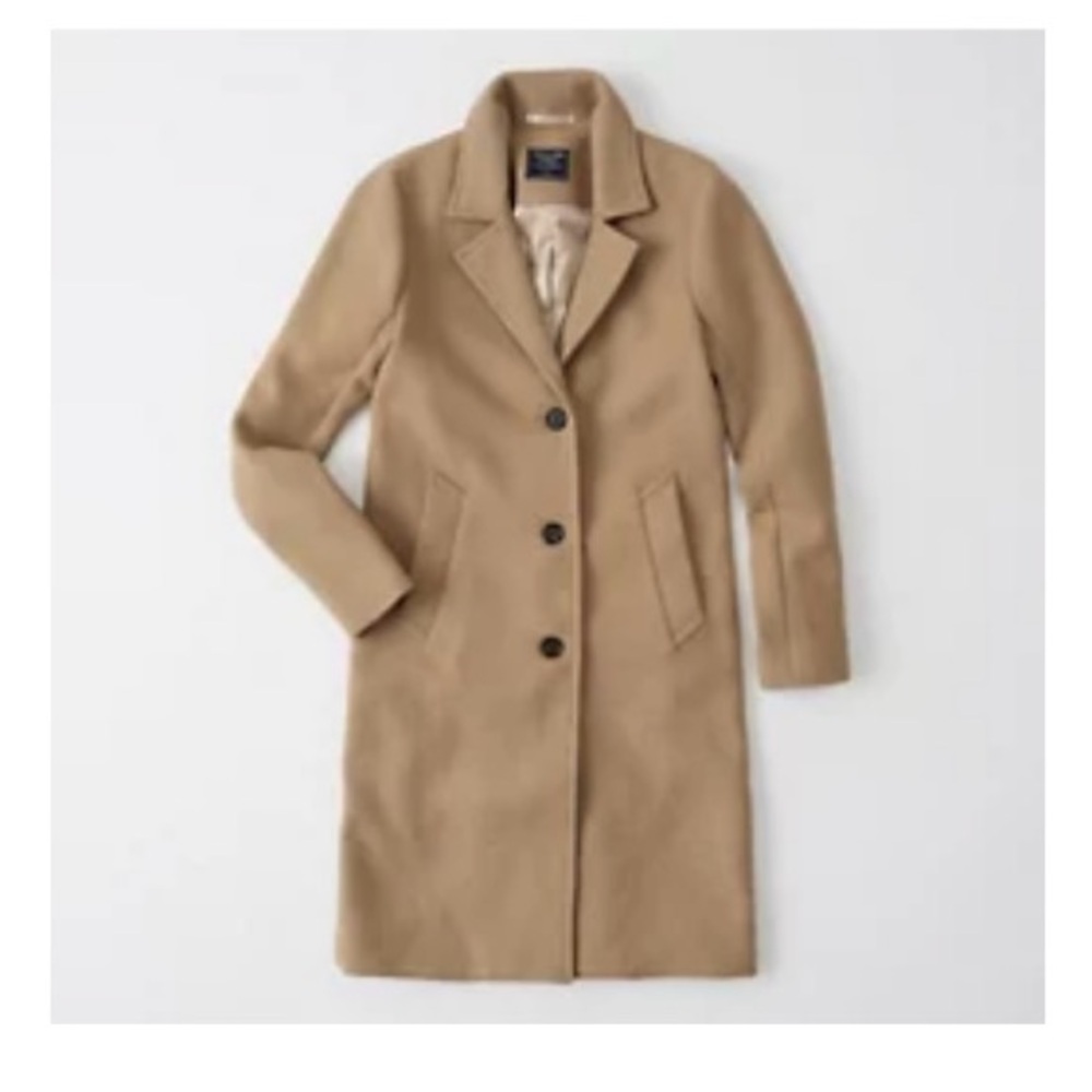 Abercrombie and Fitch Tan Coat